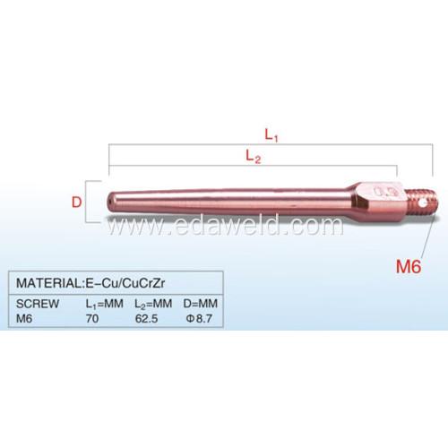 TOKINARC M6x70 Contact Tip